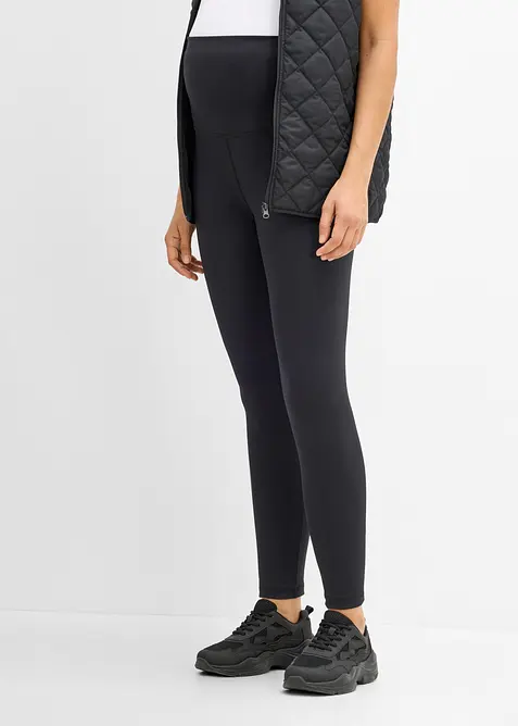 Schlichte Umstandsleggings aus Funktionsmaterial, bonprix