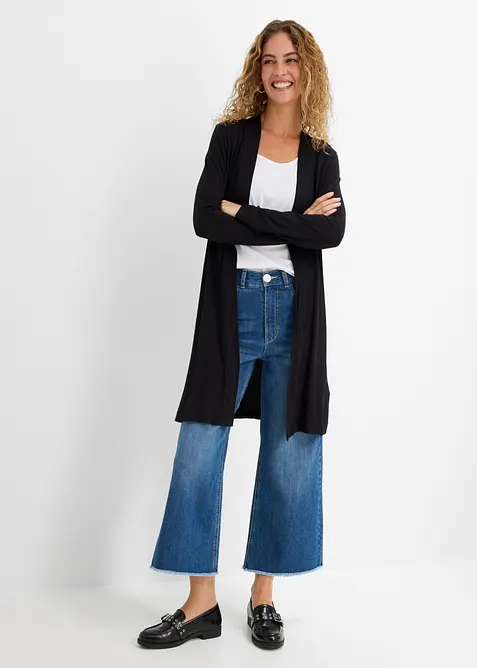 Gilet en jersey viscose doux, bonprix