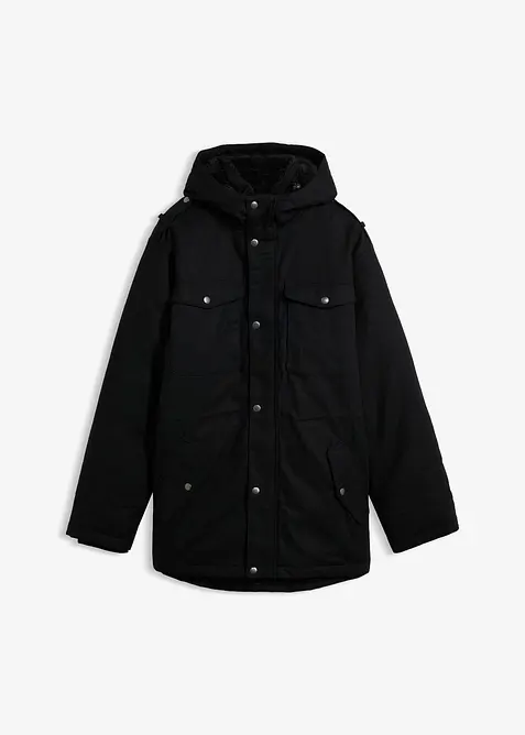 Parka avec doublure peluche, bonprix