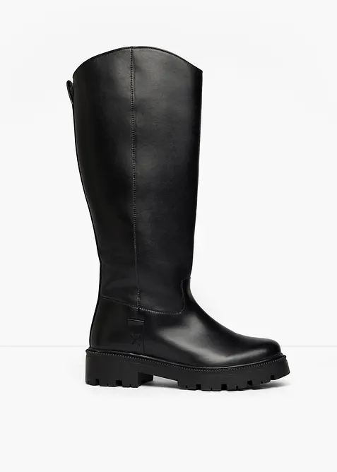 Bottes chaudement fourr&eacute;es &agrave; semelle crant&eacute;e, bonprix