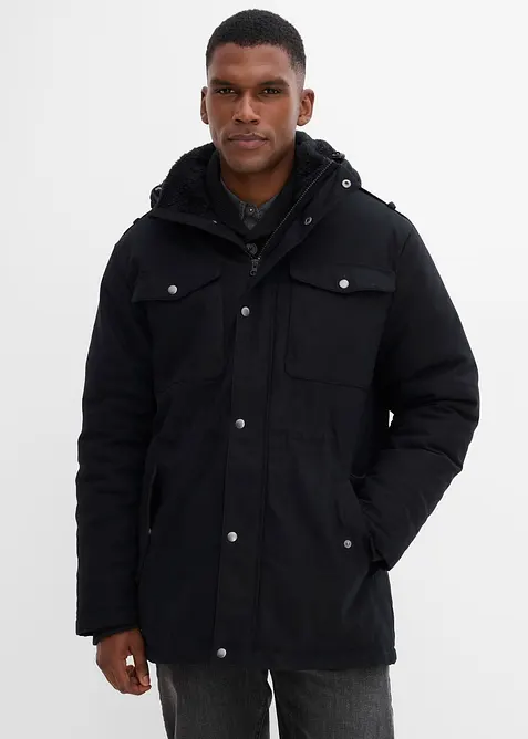Parka avec doublure peluche, bonprix