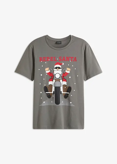 T-Shirt mit Weihnachtsmotiv, bonprix