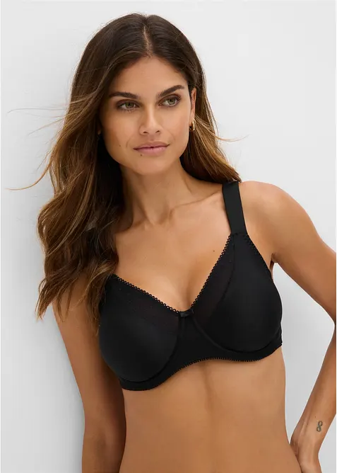 Minimizer T-Shirt BH mit gepolsterten Tr&auml;gern (3er Pack), bonprix