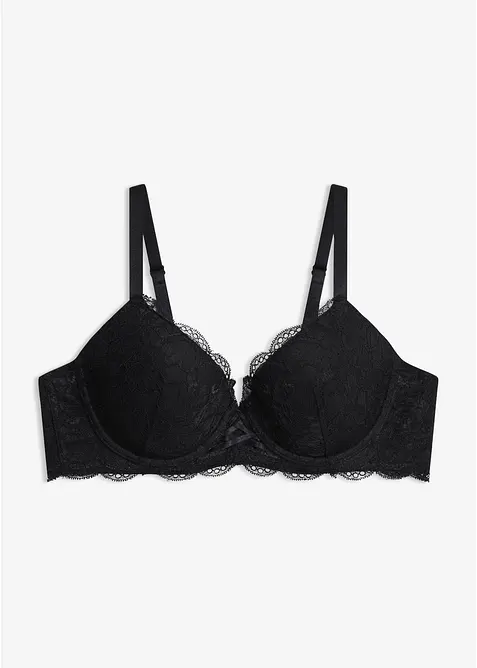 Schalen-BH mit zarter Spitze, bonprix