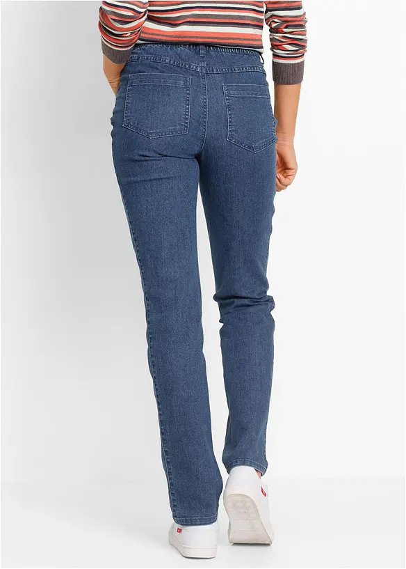 Straight Jeans, Mid Waist (2er Pack), bonprix