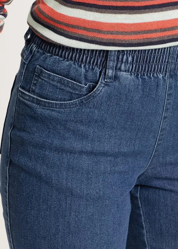 Straight Jeans, Mid Waist (2er Pack), bonprix