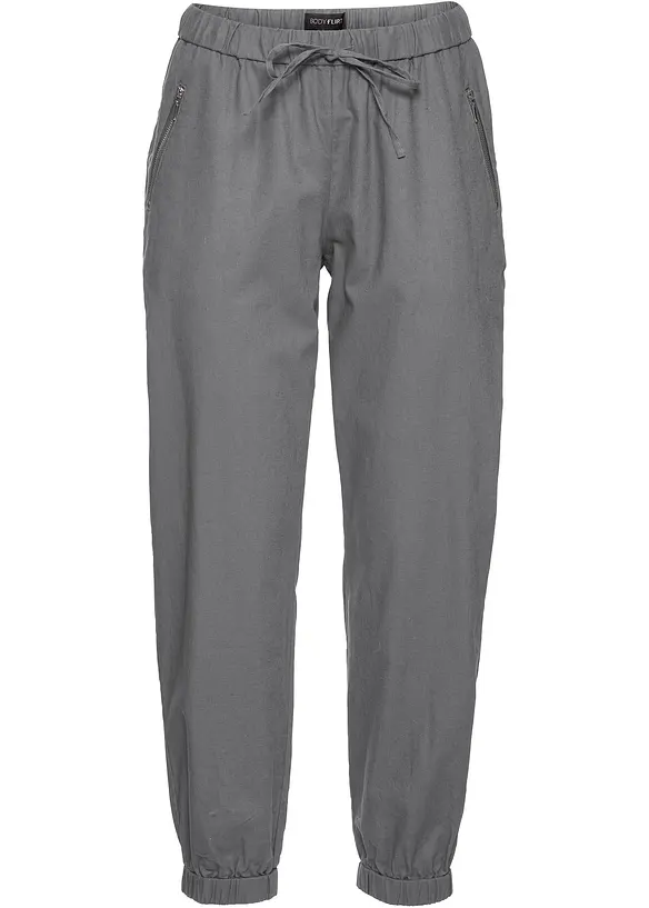 7/8-Hose aus luftigem Leinen-Mix, bonprix