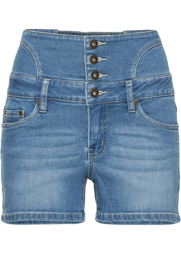 Highwaist-Jeans-Shorts, bonprix