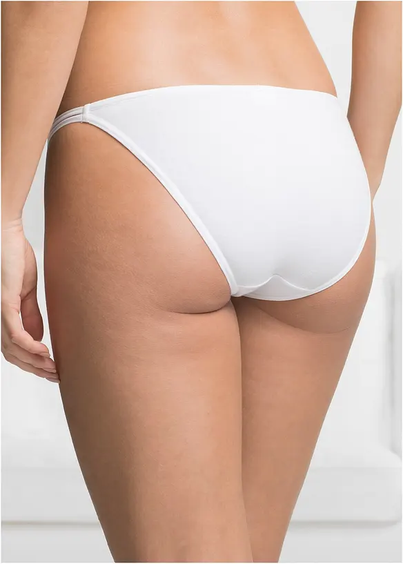 Lot de 6 tangas coton, bonprix
