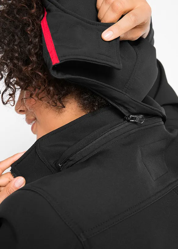 Veste softshell extensible, imperm&eacute;able, bonprix