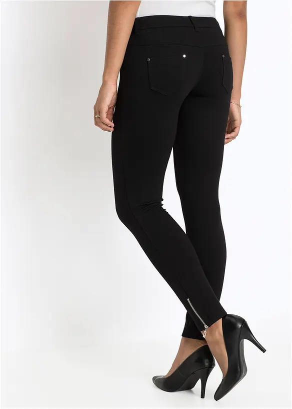 Pantalon en jersey de viscose mélangée, bonprix