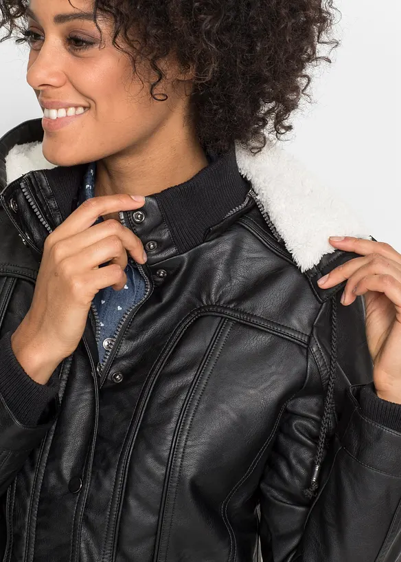 Veste enduite, bonprix