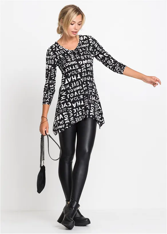 Legging enduit, bonprix