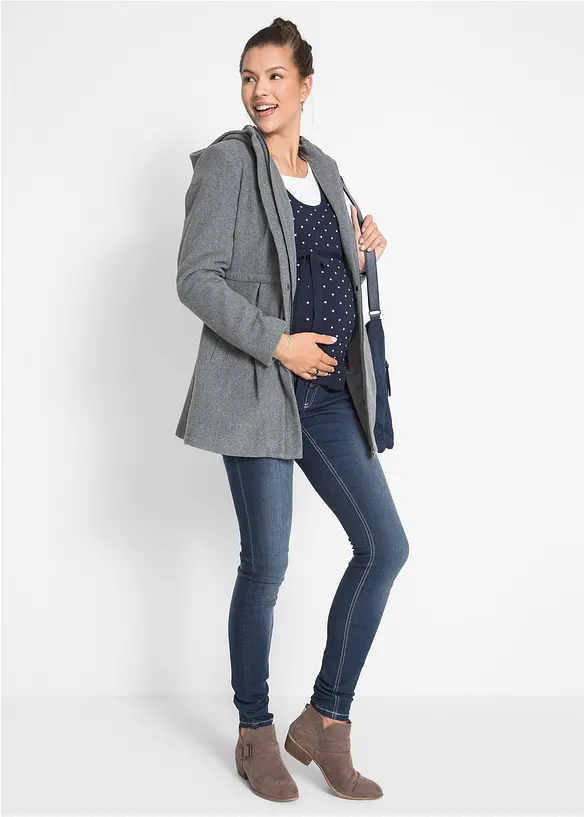 2-in-1 Umstands-und Stillpullover aus Feinstrick, bonprix