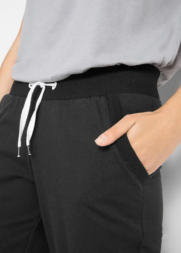 Pantalon en molleton à rayures, bonprix