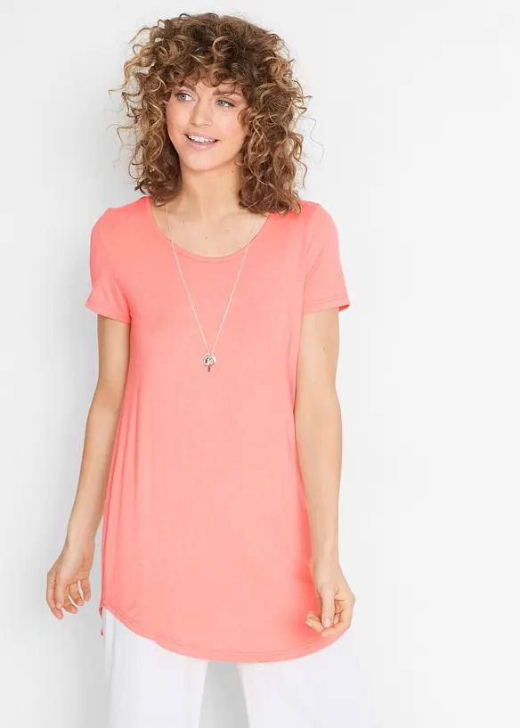 Longshirt aus softer Viskose, bonprix