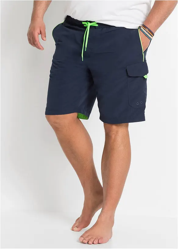 Badeshorts mit seitlicher Tasche, bonprix