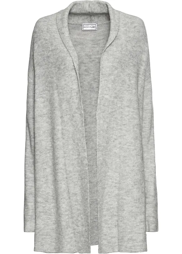 Longstrickjacke mit Schalkragen, bonprix