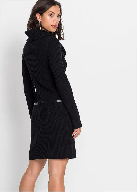 Robe en maille ceinturée, BODYFLIRT