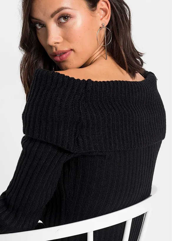 Robe en maille ceinturée, BODYFLIRT
