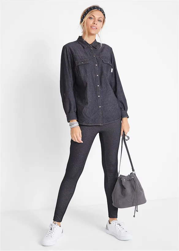 Thermo-Leggins in Jeansoptik, bonprix