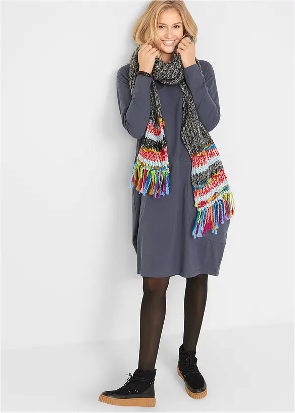 Robe de forme ovoïde en jersey, bonprix