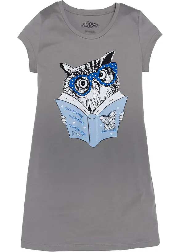 Chemise de nuit 100% coton, bonprix