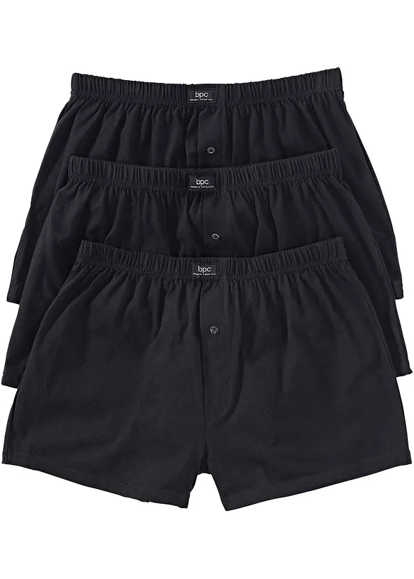 Lot de 3 caleçons en jersey coton, bonprix