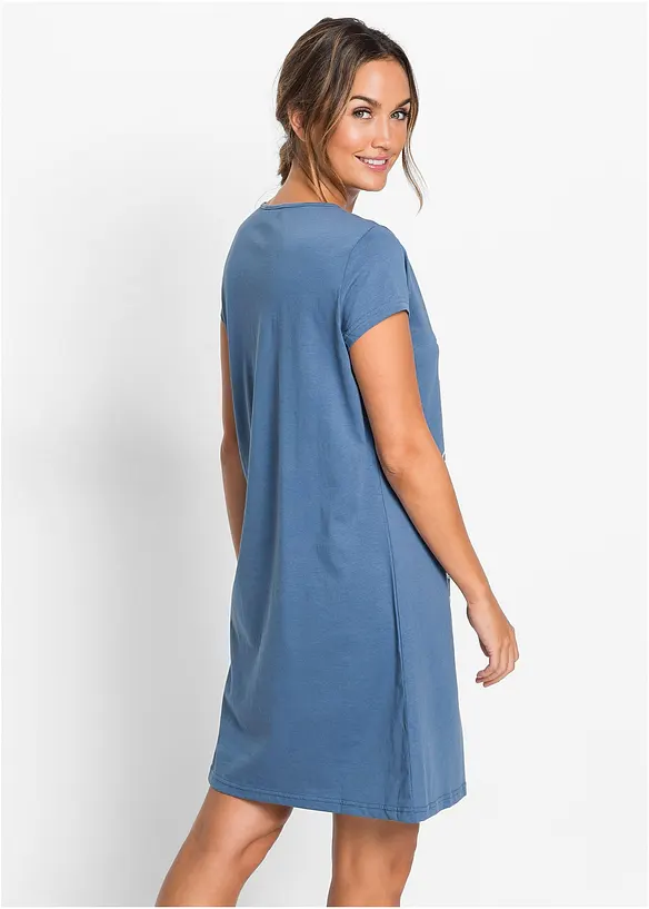 Chemise de nuit 100% coton, bonprix