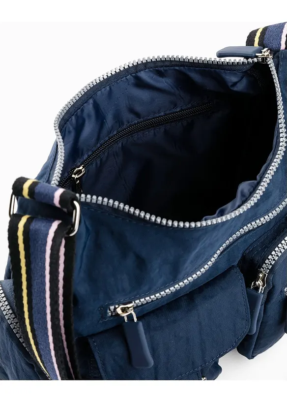 Sac &agrave; bandouli&egrave;re avec poches ext&eacute;rieures, bonprix