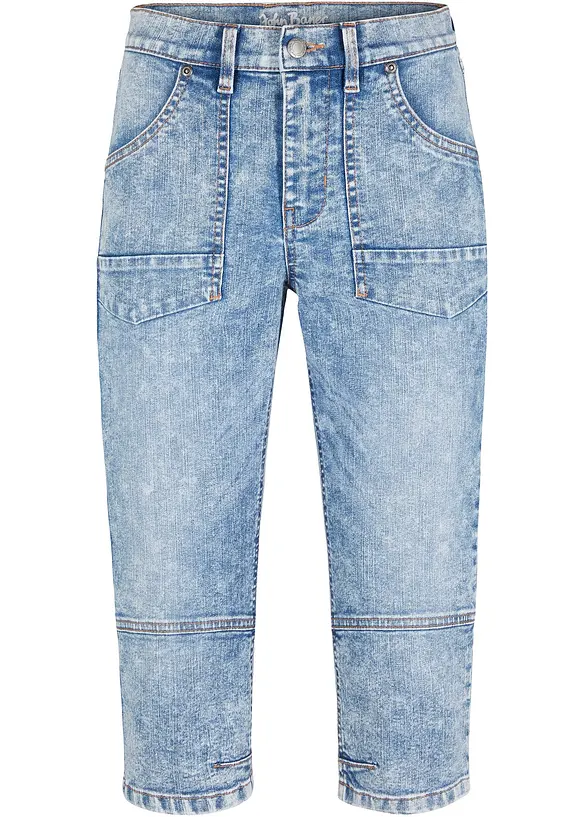 Corsaire en jean extensible, bonprix