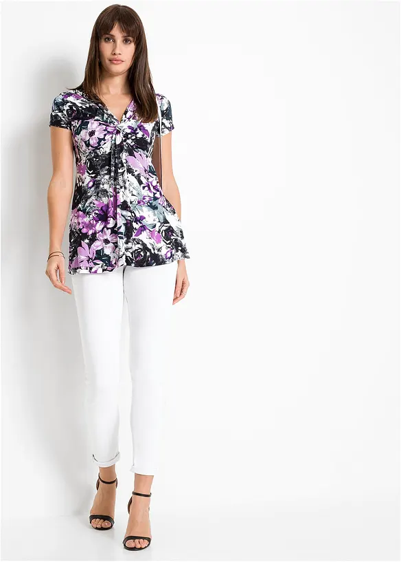 T-shirt en viscose extensible, bonprix