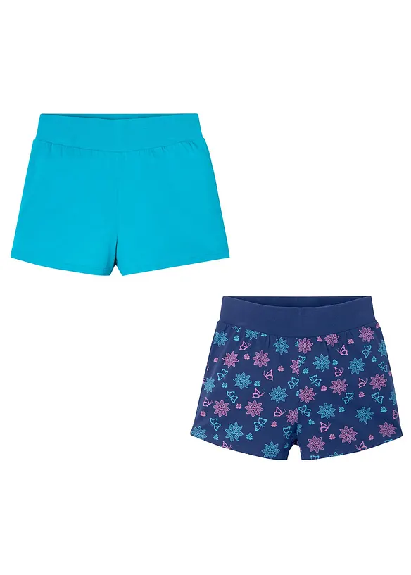 Jersey-Shorts aus reiner Bio-Baumwolle (2er Pack), bonprix