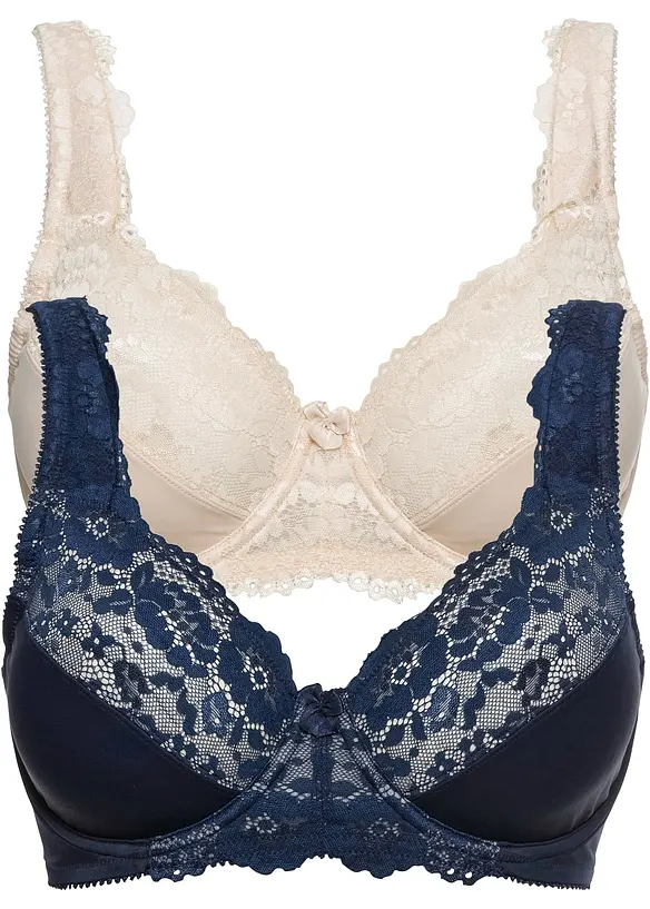 Minimizer-BH mit gepolsterten Trägern (2er Pack), bonprix