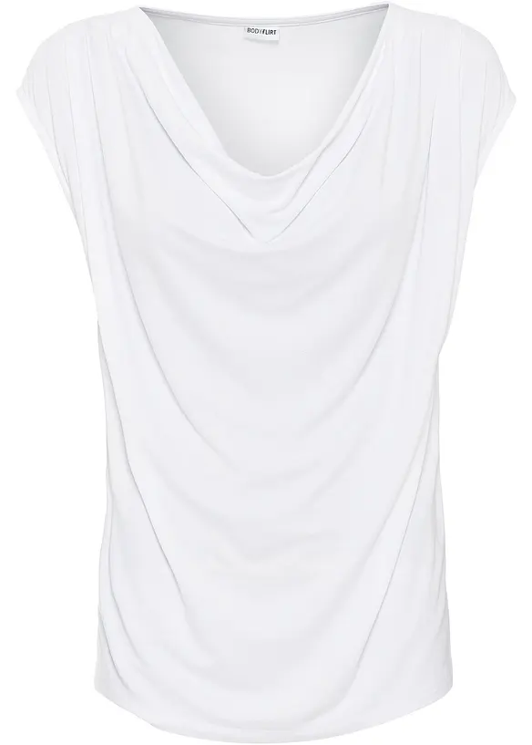 Wasserfall-Shirt aus Viskose-Mix, bonprix
