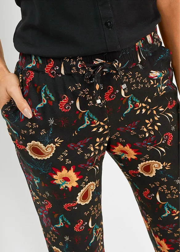 Viskose Schlupfhose, bonprix