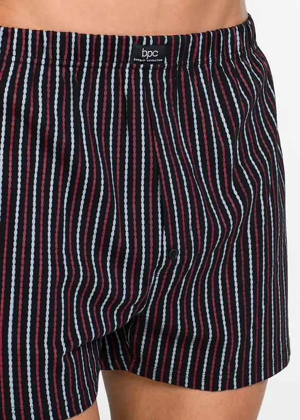Lockere Jersey Boxershorts (3er Pack), bonprix