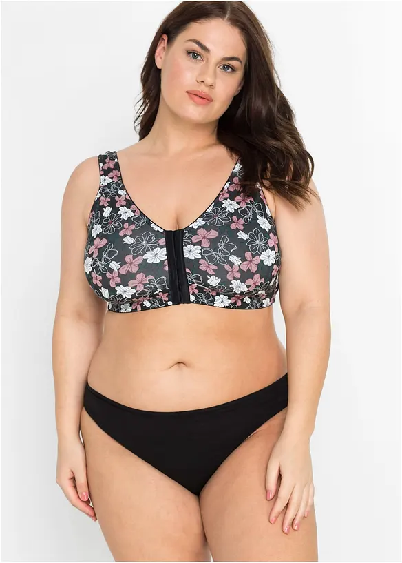 Soutiens-gorge coton agrafage devant, sans armatures, bonprix