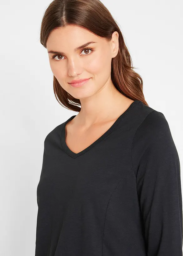 Longshirt aus reiner Baumwolle, bonprix