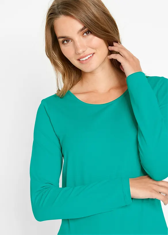 Langarmshirt (2er Pack), bonprix