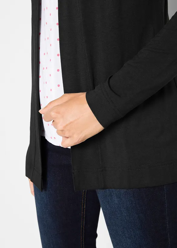 Shirtjacke aus softer Viskose, bonprix