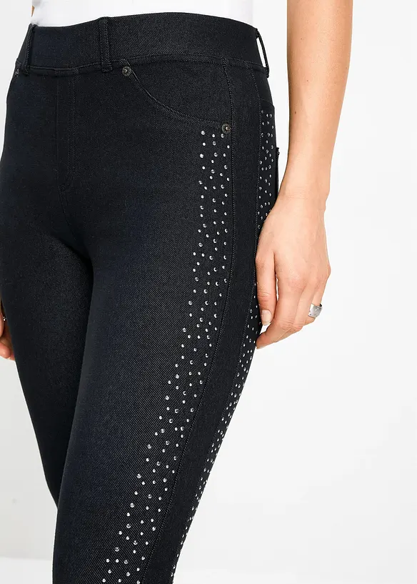 Thermojeggings mit Glitzersteinen, bpc selection