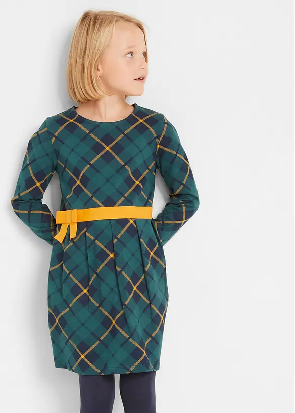 Jerseykleid aus reiner Bio-Baumwolle, bonprix