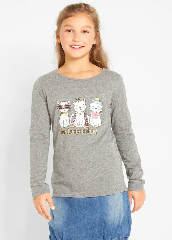 Langarmshirt aus Viskose-Mix, bonprix