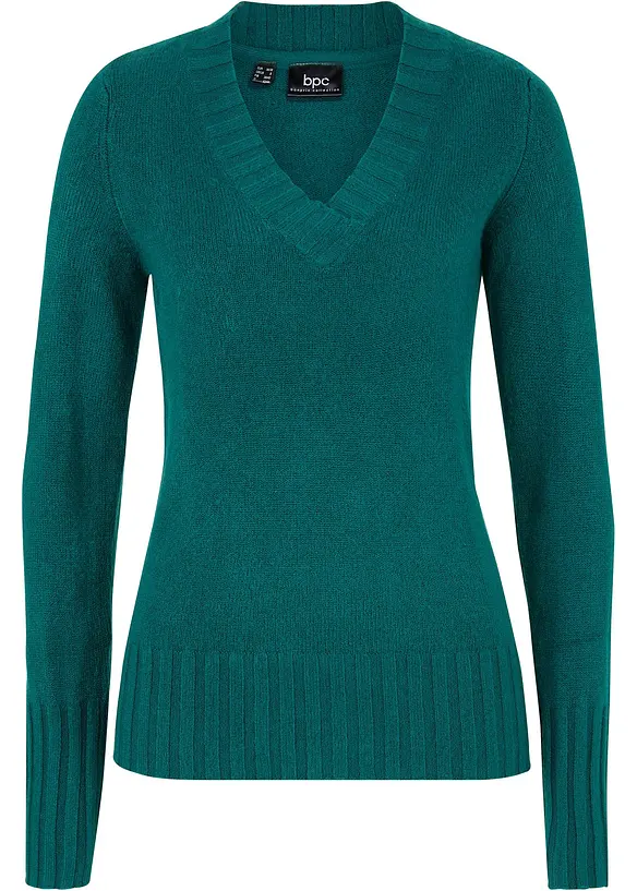 Pull col V, bonprix