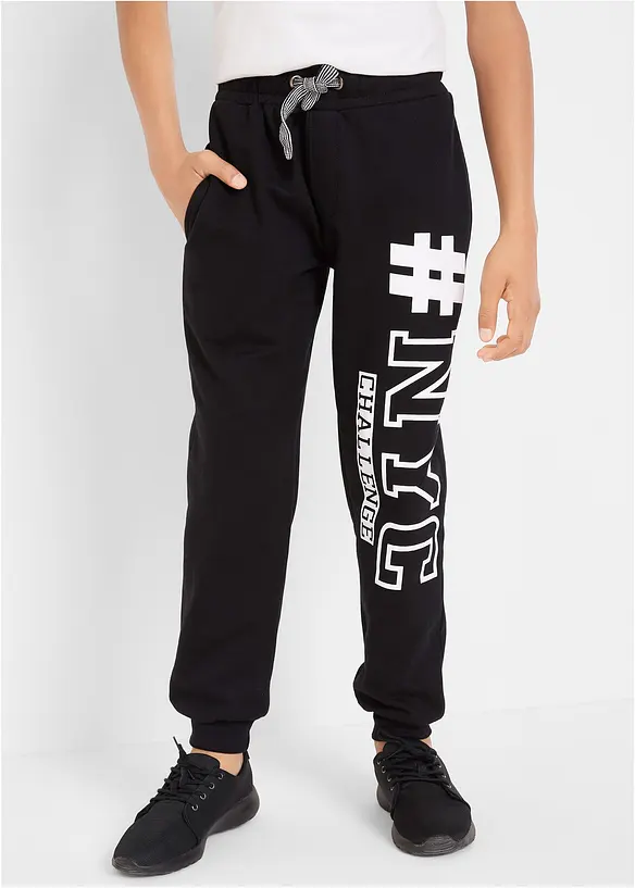 Jungen Sweathose mit Druck, bonprix