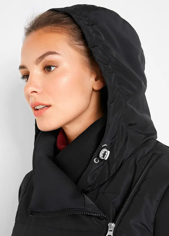 Parka à col large et capuche, bonprix