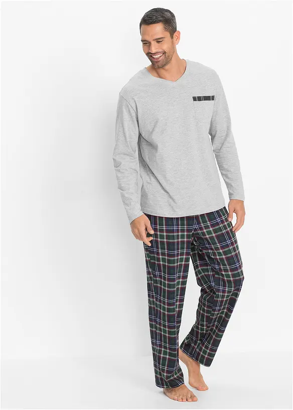 Pyjama à manches longues, bonprix