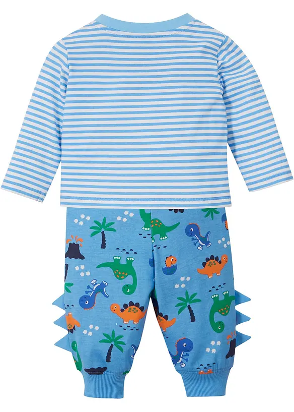 T-shirt manches longues et pantalon sweat bébé (Ens. 2 pces.) coton, bpc bonprix collection