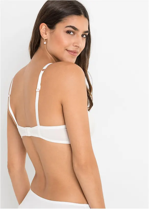 Lot de 2 soutiens-gorge avec dentelle, bonprix